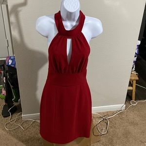 Rachel Zoe Backless Halter Dress